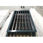 Dark Green Powder Coated W1.8m Metal Garden Fence Gate for sale