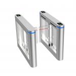 Automatic Security Swing Turnstile Barrier Gate RS485/IP/TCP For Office Hotel Mall for sale