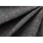 Two-tone Printed Recycled Cotton Canvas / Ten Woven Fabric For Bags