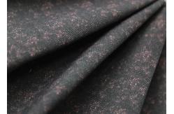 China Two-tone Printed Recycled Cotton Canvas / Ten Woven Fabric For Bags supplier