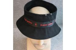 China Eco-friendly Creative Design Black Bucket Hats , Packable Summer Travel Adjustable  Hat  supplier