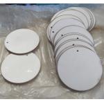 Round Or Ring Shape 240pf Piezo Ceramic Plate P8 Or P4 for sale
