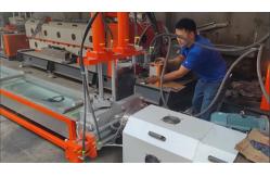 China Roto Moulding Plastic Recycling Pelletizing Machine Leftover Material supplier