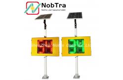 China CE Certified Solar Radar Traffic Signal IP54 Weatherproof Beacon System supplier