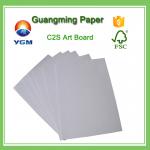 Bulk C2S Coated Large Cardboard Sheets , Plain Cardboard Sheets For Art Projects for sale