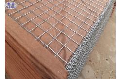China Wire Mesh Military Hesco Barriers Welded Gabion Filled With Sand / Stone supplier