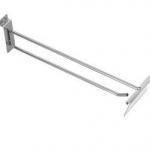 Jewelry Metal Retail Display Hanging Hooks Rail Slatwall Supermarket for sale
