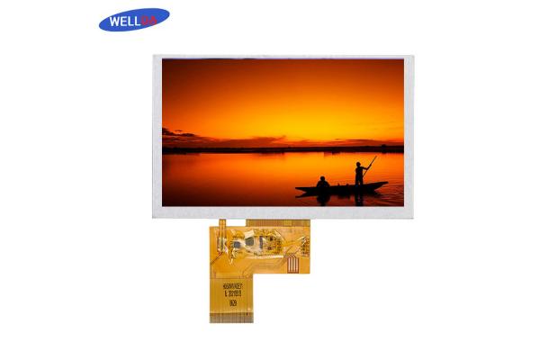 IPS Car LCD Display 5 Inch LCD Screen For Car ISO9001 ROHS