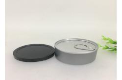 China Offset Printing Empty Blechdose Tin Plate Cans For Weed Cylinder Shaped supplier