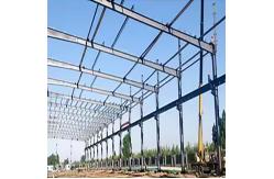 China Unmanned Operation Prefabricated Warehouse With Sliding Door Functionality supplier