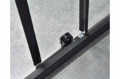 China 1-1.2mm 800mm Corner Shower Enclosure Aluminum Frame supplier