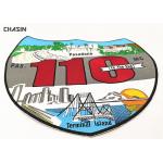 Embroidery Iron On Patches Large Size And Leather Background For Jackets for sale