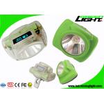 13000lux LED Cordless Mining Cap Lamps IP68 Waterproof  USB Charging With OLED Screen for sale