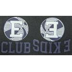 Iron On Fabric Rectangle Clothing Labels With Black Sans Serif Font