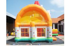 China 18 OZ PVC Inflatable Bouncer Slide Playground Bouncy Castle supplier