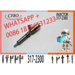Common Rail Injector For  320D excavator C6 C6.4 diesel 326-4700 3264700 fuel injector 317-2300 for sale