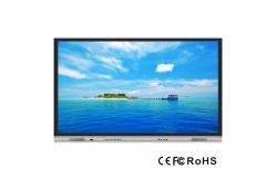 China Educational Equipment 65 Inch 350cd/M2 Android LED Interactive Whiteboard Smart Flat Panel supplier