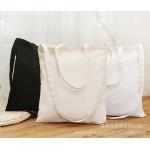 Zip Top Canvas Grocery Bags Durable For Shopping / Promotion / Packing for sale
