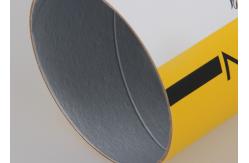 China 211# Tinplate Lids Paper Composite Cans Customized Label Round Paper Cans supplier