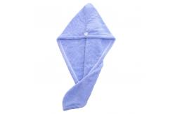 China Coral Fleece Microfiber Hair Towel supplier