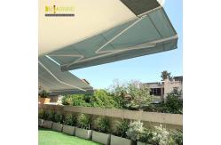 China house balcony remote motor control aluminium retractable awning with high quality frame supplier
