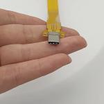 1.5V Polyimide Heater Element , Flexible Type C USB Heating Film With Special Shape for sale