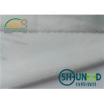 Circular Knit Stretch Interlining Material With Double Dot PA Coating C5027P for sale