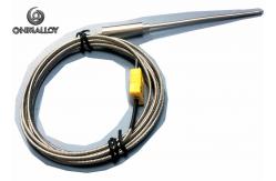 China High Temperature Mineral Insulated Thermocouple with Extension Cable Plug Connector supplier