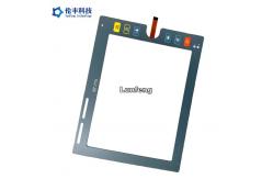 China Big Window FPC Cable Membrane Switch Overlay Custom LED LGF supplier