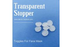 China Transparent Stopper & Toggles For Face Mask supplier