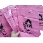 Lip Gloss Eyelash LDPE Poly Packaging Bag Die Cut Handle 35x45cm
