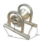 Straight Line Cable Grounding Roller Steel Cable Roller Trench Roller for sale