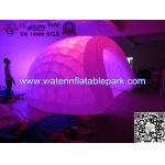 Lighting Inflatable Luna Tent For Party , Light Dome Tent Inflatable Igloo for sale