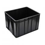Electronic SMT Rack ESD Storage Box Black Conductive Plastic Circulation Antistatic for sale