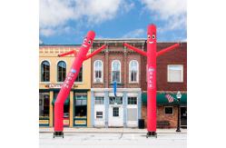 China Custom Mini Advertising Inflatable Air Dancer Sky Dancers Wacky Waving Inflatable Tube Man supplier