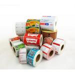 Supermarket Retail Shelf Labels CMYK Blank Price Stickers for sale