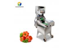 China Celeriac Cauliflower Vegetable Slicer Cutter Machine , Collard Green Leaves Cutting Machine supplier