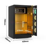 Biometric Fingerprint Lock Smart Home Safe Box LCD Display Safe Digital Safe Box for sale