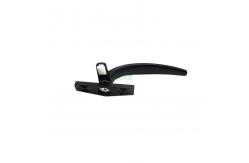 China Custom made casement window handle 7 shape UPVC window handle lock supplier