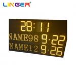 16'' Digit Electronic Led Tennis Scoreboard Steel Cabinet With Player Name for sale