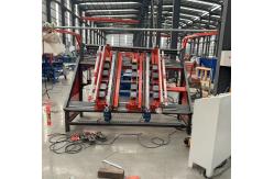 China Semi Automatic Wood Pallet Nailing Machine / Euro Block Pallet Production Line supplier