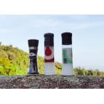 180ml Seasoning Grinder Bottle with Plastic Head, Stainless Steel Trim & Ceramic Core for sale