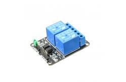 China 5V 9V 12V 24V Two 2 Channel PCB Relay Module With optocoupler supplier