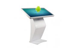 China Round Angle Android Touch Screen Kiosk , Digital Display Touch Screen Kiosk supplier