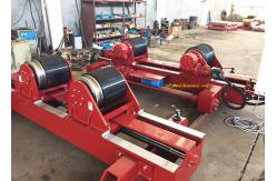 China 40Tons Conventional Welding Rotator, Leadscrew Travalling Tank Turning Rolls With PU Wheel supplier