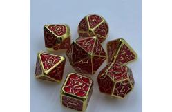 China Alloy Dice Set Wear Resistant Handmade Multi-Face PRG Dice Dragon And Dungeon supplier