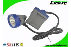 China Explosion Proof LED Mining Cap Lamp With 6.6Ah Rechargeable Li - Ion Battery supplier