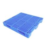 1100x1100 HDPE Stackable Plastic Pallet Dynamic 2.5T Blue 13.8Kg for sale