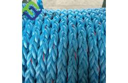 China High Tensile 8 Strand Braided PP Marine Rope Polypropylene Mooring Floating Towing supplier