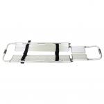 Aluminum Alloy Medical Folding Scoop Stretcher Transport White 44cm 60cm for sale